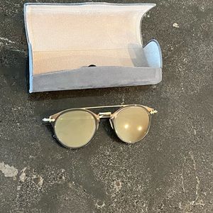 Oliver Peoples Remick Mirrored Sunglasses NWOT never worn